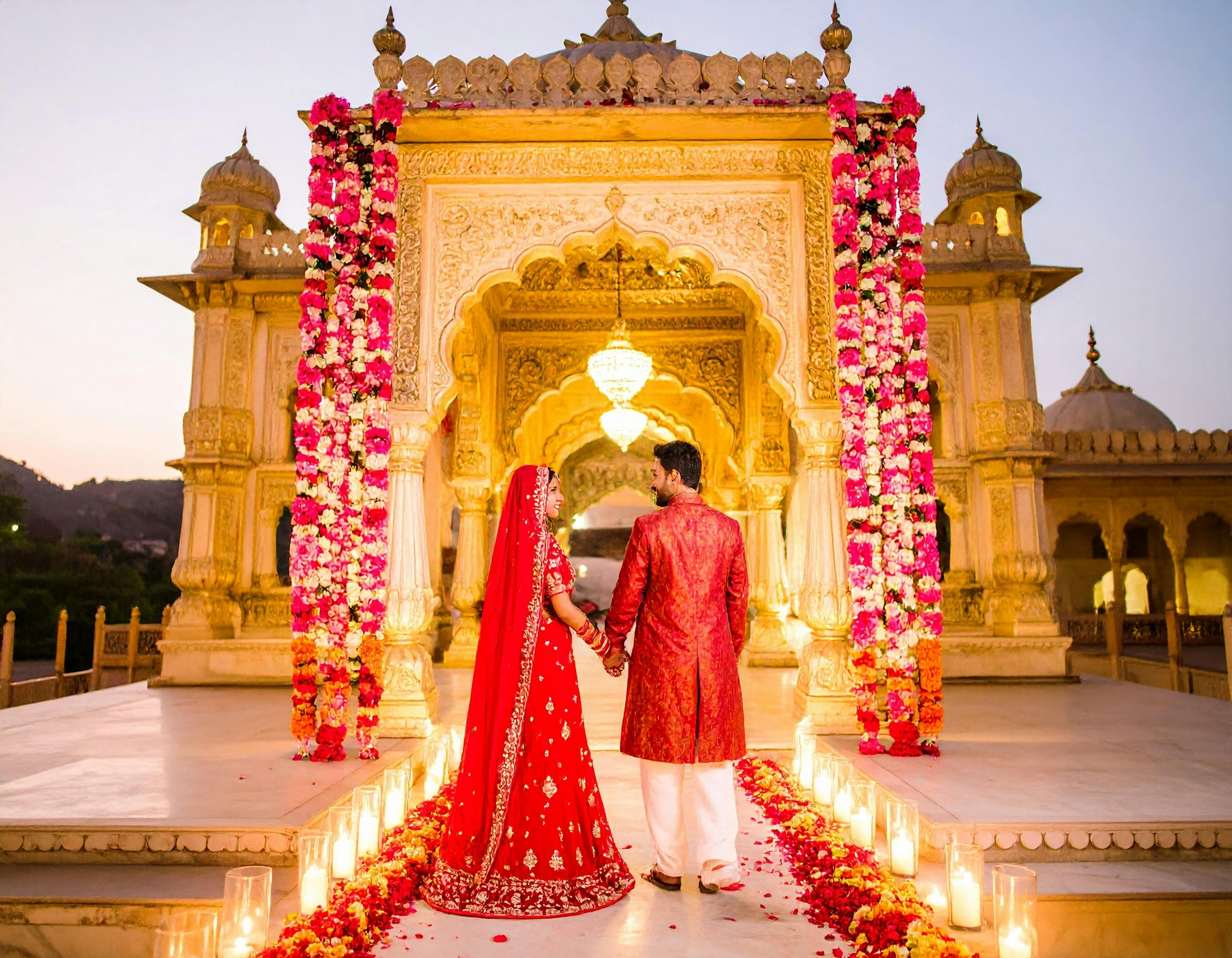 Indian wedding celebration, The Forever Knot